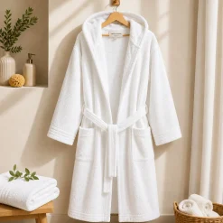 Accappatoio Ambrosiana Spugna LUX: Il Comfort della SPA a Casa