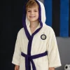 Accappatoio con cappuccio junior in spugna 6 anni INTER