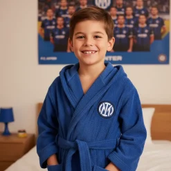 Accappatoio FC INTER Bambini e Ragazzi originale FC Inter in scatola Regalo