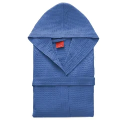 Accappatoio UNISEX GABEL nido d'ape GOLF bluette Cotone
