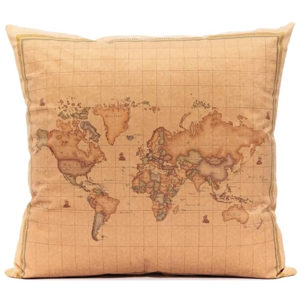 ALVIERO MARTINI cuscino arredo in velluto 1classe Geo World
