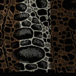 Asciugamano e ospite Bagno Lusso Carrara Ocean animalier bruciato