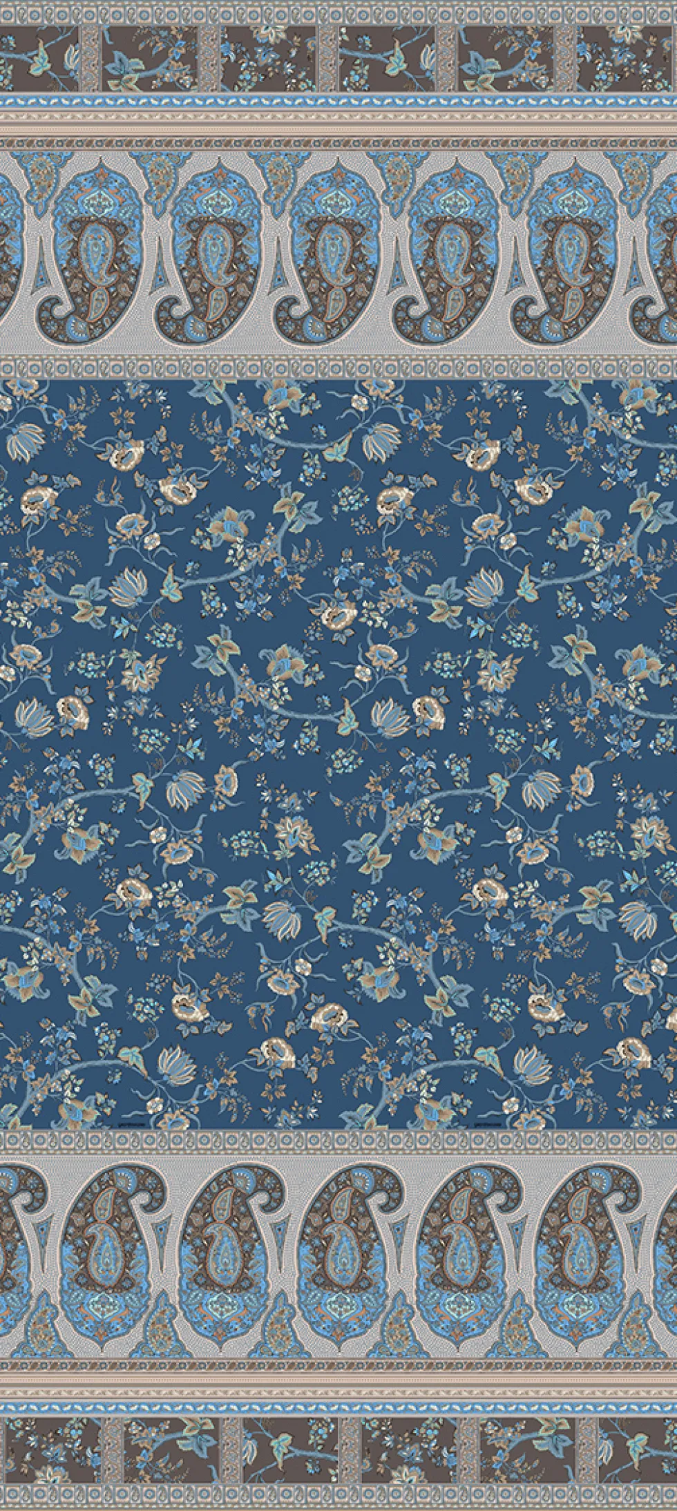 Bassetti Granfoulard Genova B1 telo arredo sul blu 270x270