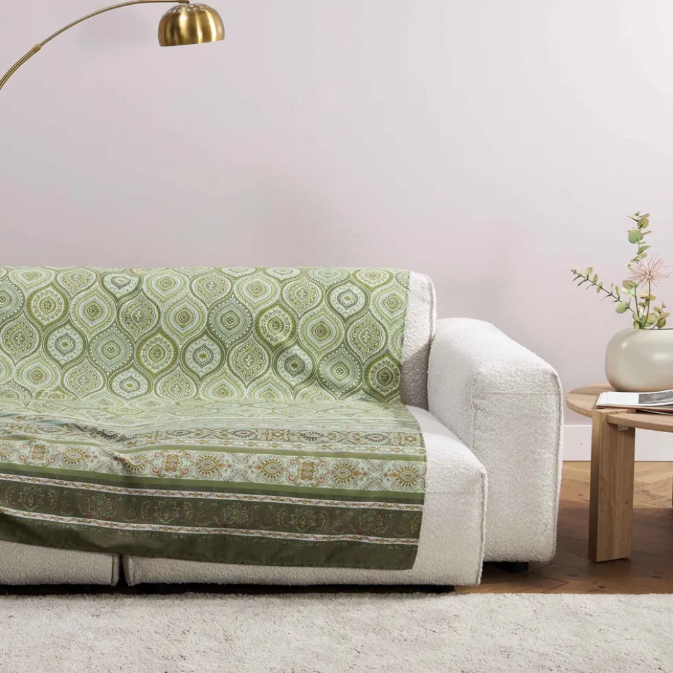 Bassetti Granfoulard Hanbury V1 - Eleganza Naturale Verde Oliva e Muschio