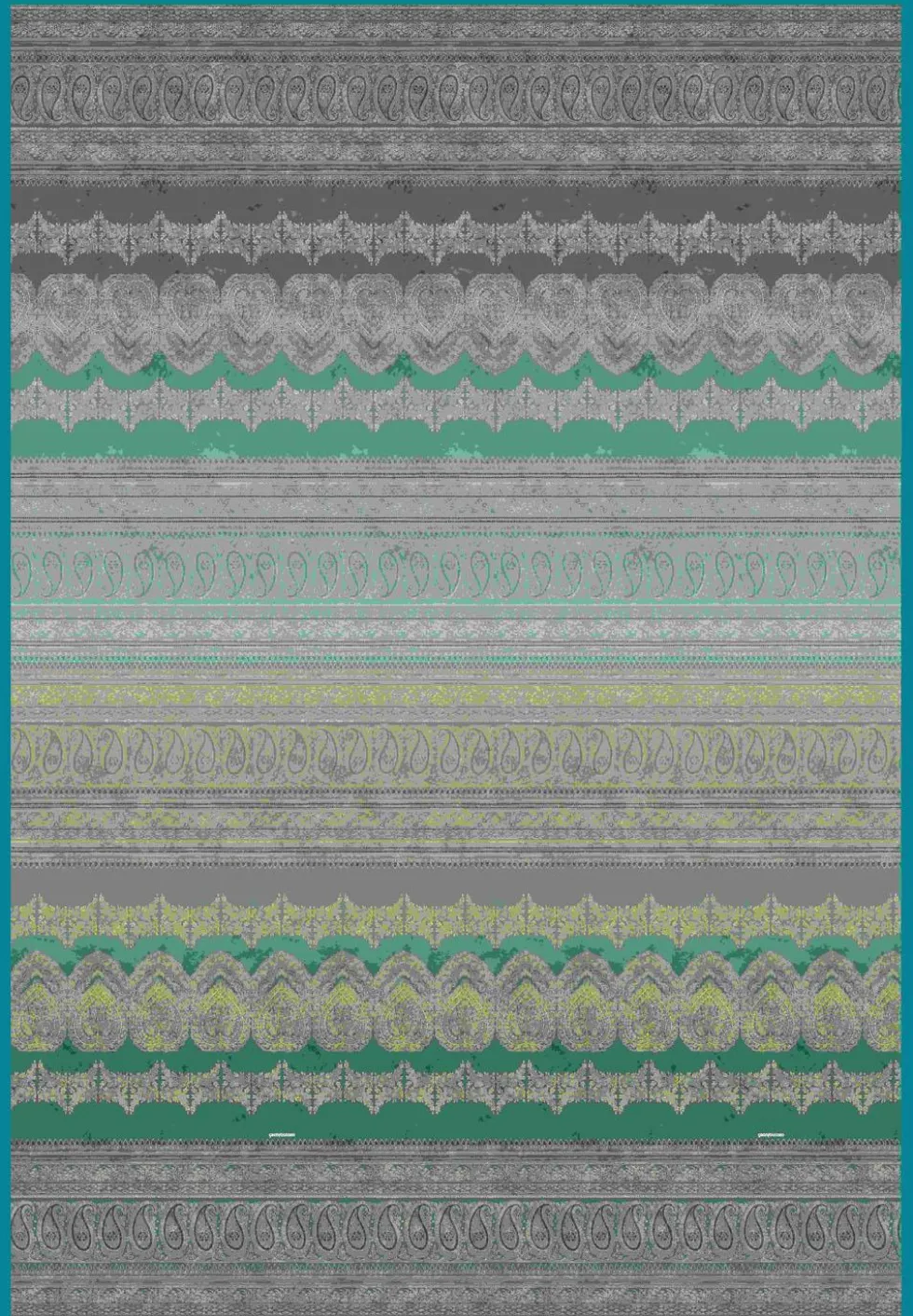 Bassetti Granfoulard MAXI Plaid BRUNELLESCHI 4 240x250 grigio-verde