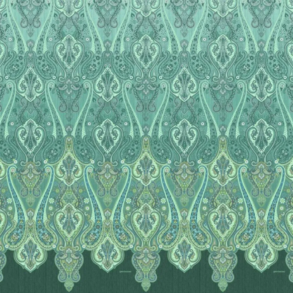 Bassetti Granfoulard - Telo Arredo RAGUSA V1 Verde Teli Copridivano