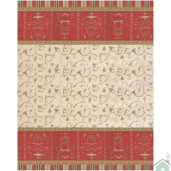 Bassetti Granfoulard Telo arredo Copritutto OPLONTIS 8 270x270 cm Bordeaux