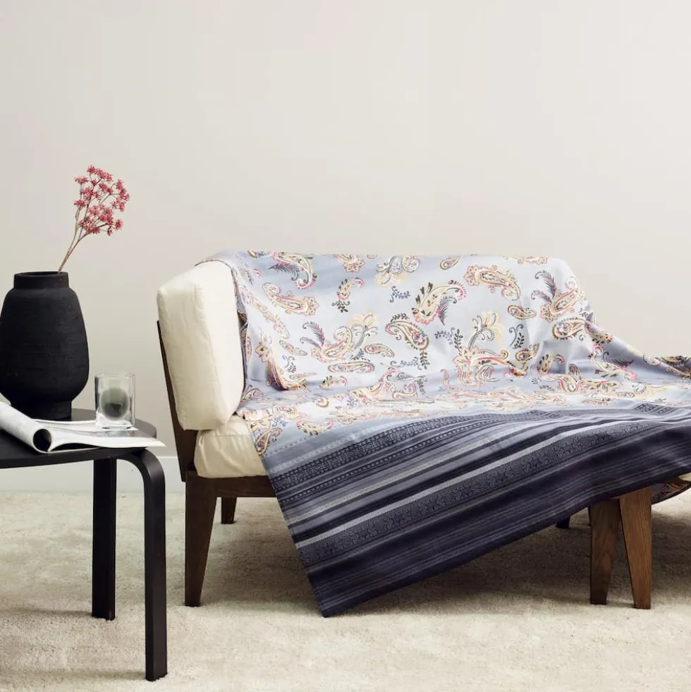 Bassetti Granfoulard TOSCA G1 180x270 Telo Arredo Toni Grigio Perla