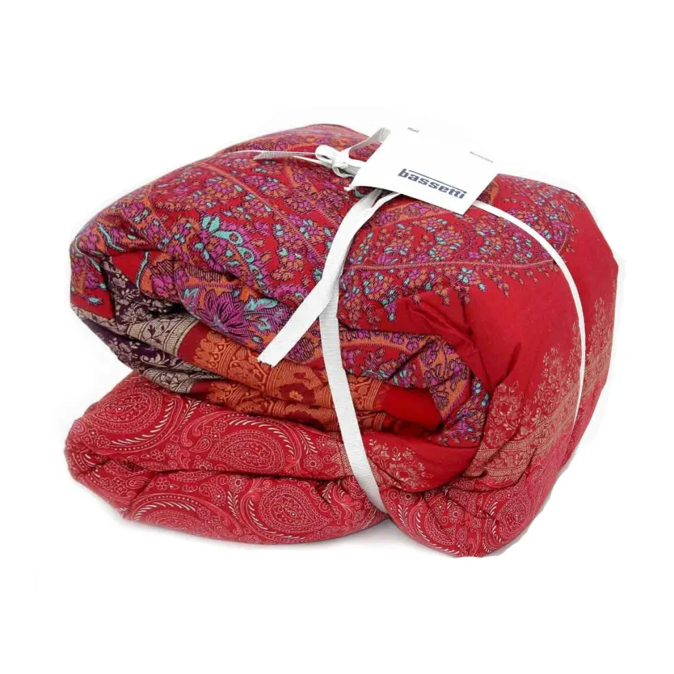 Bassetti Plaid Coperta Granfoulard RECANATI R1COLLEZIONE copriletti 240x250