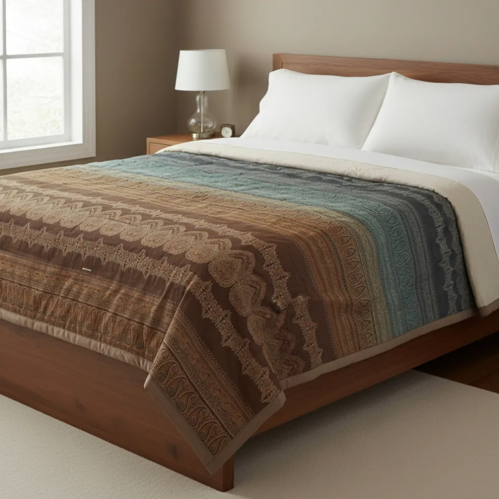 Bassetti Plaid Granfoulard 250x270 cm BRUNELLESCHI v7 grigio