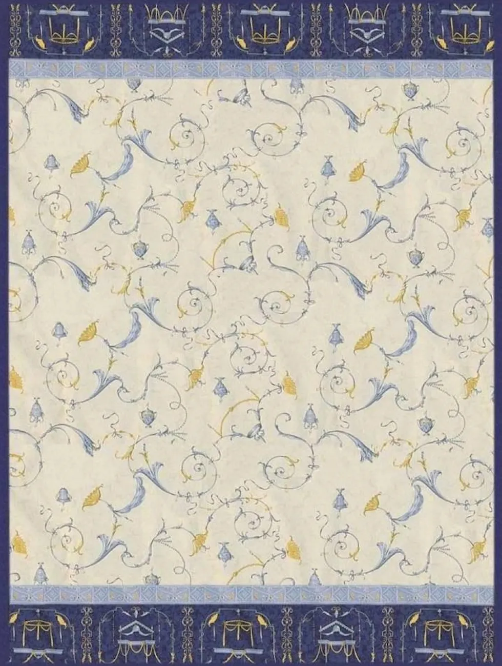 Bassetti Plaid Granfoulard 155x220 cm OPLONTIS var.9 blu Idea regalo originale