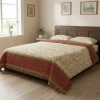 Bassetti PLAID matrimoniale GRANFOULARD OPLONTIS Bordeaux var.8 240x250