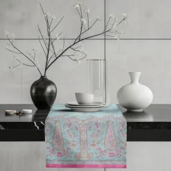 Bassetti Runner da tavolo Granfoulard Indian Roses T1 50x150