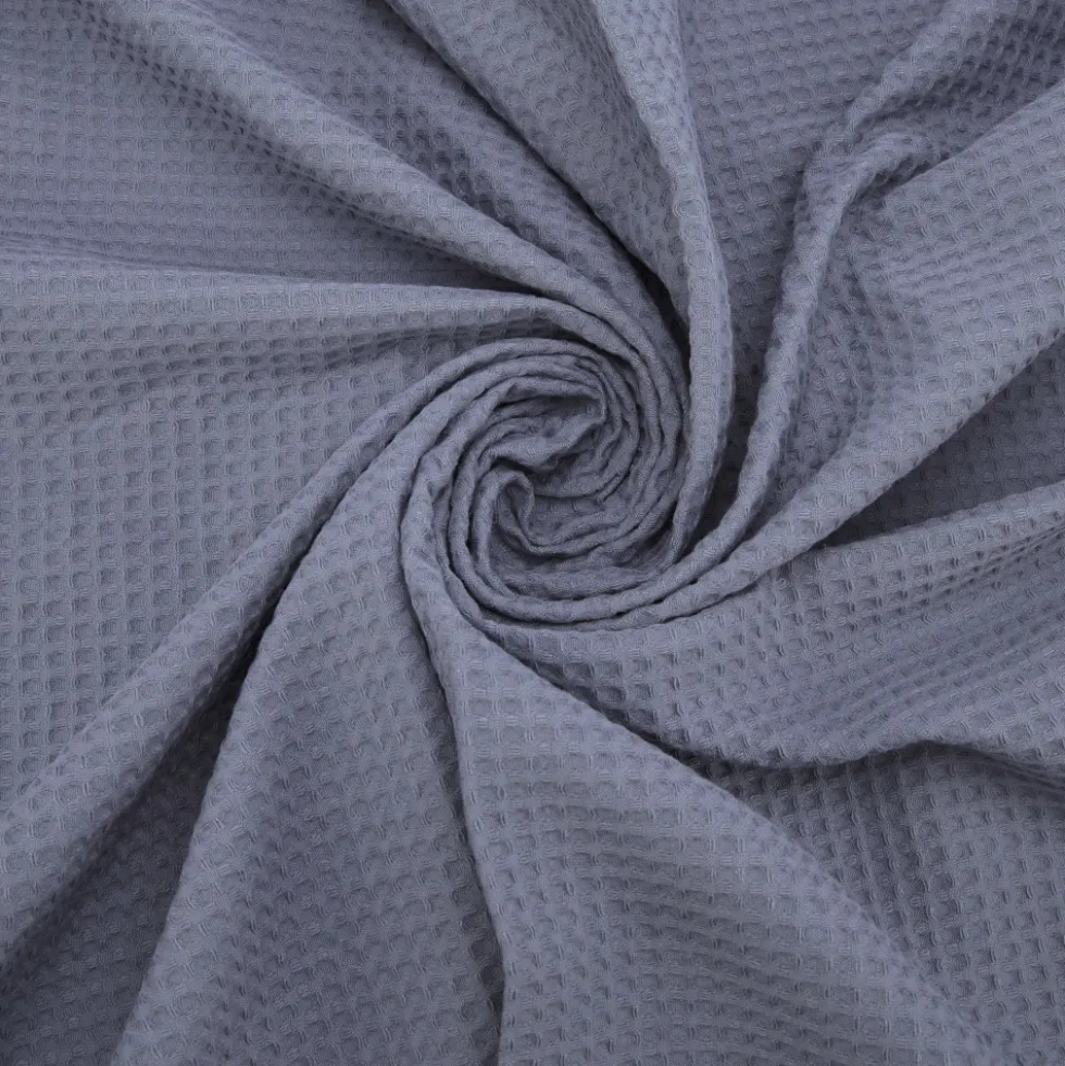 Bellora Telo bagno 100x150 cm APE nido d’ape puro cotone Tinta unita Asfalto