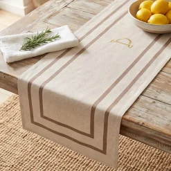 Borbonese Home: Runner Lounge Ecrù con Trama OP 50x150 cm