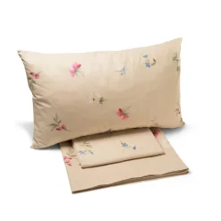 CALEFFI | Completo Lenzuola matrimoniale 100% cotone Floral