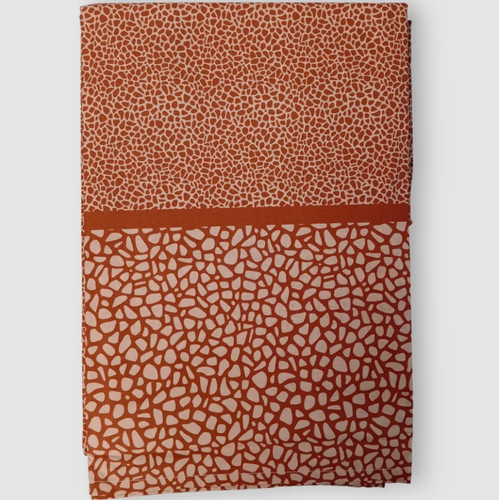 Caleffi Telo Arredo Copritutto GRANDECOR Dike Animalier ambra