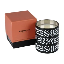 Candela profumata Missoni Home Bianconero in bicchiere