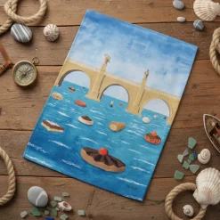 Canovaccio in cotone strofinaccio KEN SCOTT Pasticcini da Tevere