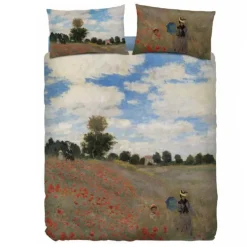 Completo copripiumino Bassetti Papaveri Monet Oasi di tranquillità