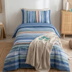 Completo copripiumone Bassetti Extension B1 Azzurro Singolo
