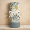 Completo Lenzuola Exotic Flower Avio - Matrimoniale in Cotone