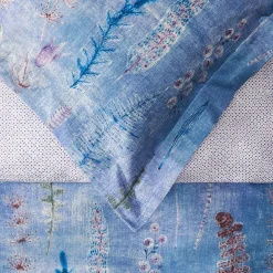 Completo lenzuola Matrimoniale Raso ZUCCHI Orione BLU