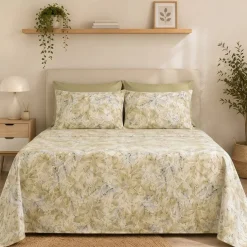 Completo Lenzuolo-Copriletto Gabel Saint-Tropez Matrimoniale beige