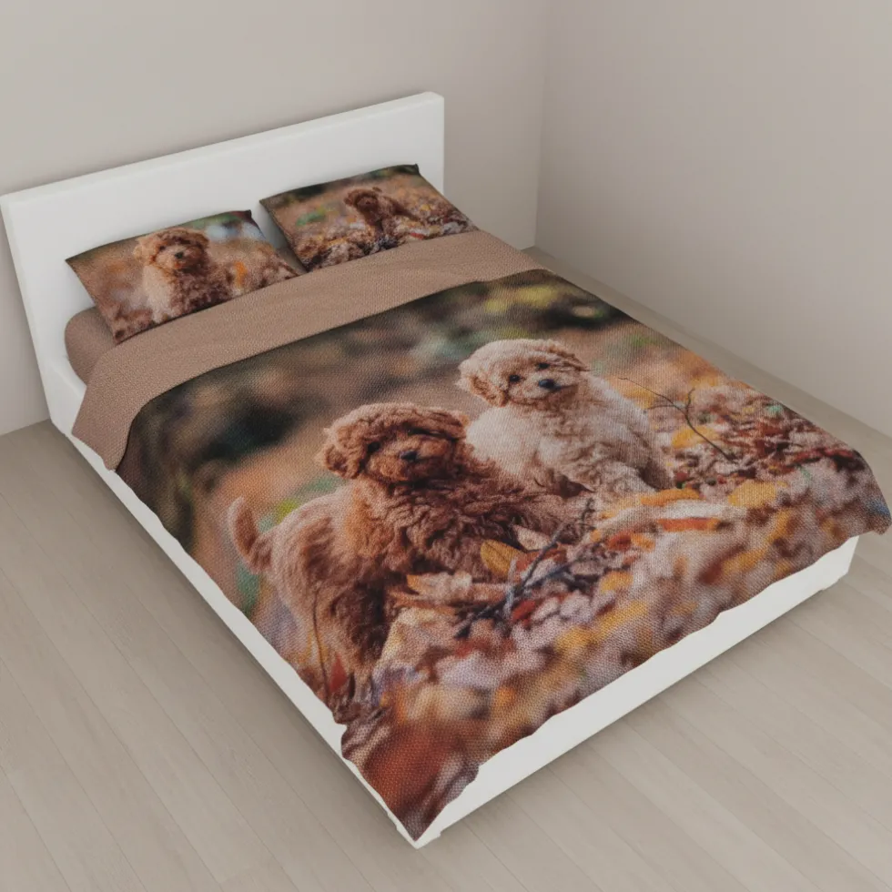 Completo letto copriletto Bassetti Toys matrimoniale in cotone
