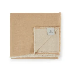 Coperta lana merino lavabile Lanerossi beige 240x260 matrimoniale