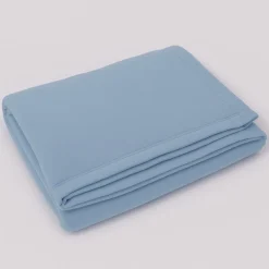 Coperta LANA Vergine Matrimoniale SOMMA DAISY Azzurra