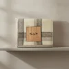 Coperta Matrimoniale Marzotto MARTA Check beige in Pura Lana Vergine