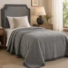 Coperta Singola Marzotto Marta Antracite | 100% Lana Vergine