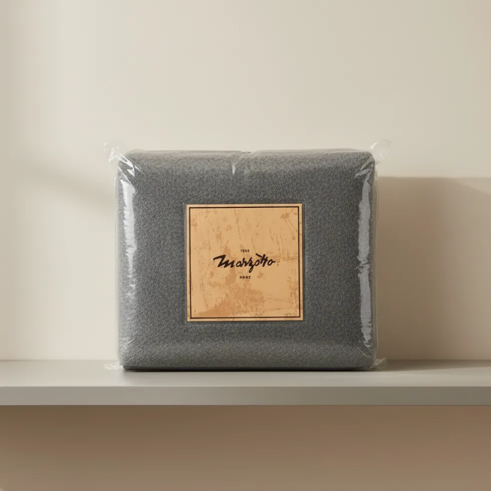 Coperta Singola Marzotto Marta Antracite | 100% Lana Vergine