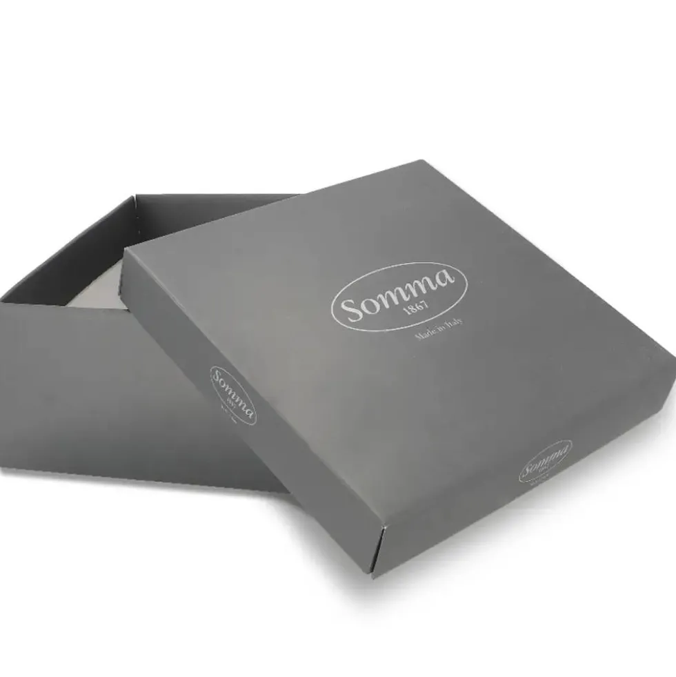 Coperta SOMMA Ecuador bianco e grigio singola Pied de Poule