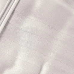 Coppia di interfedere 50x80 100% cotone sanfor bianche con cerniera