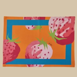 Coppia di tovagliette all'americana KEN SCOTT Fragoloni multicolore