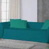 Copridivano copritutto telo Panama RARUS 350x300 cm - petrolio