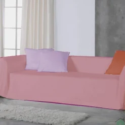 Copridivano copritutto telo Panama RARUS 350x300 cm - rosa