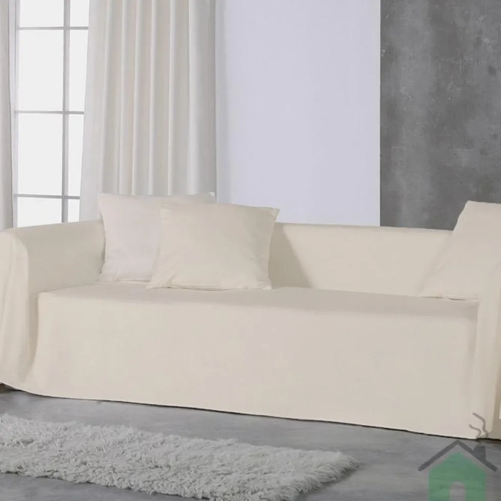 Copridivano copritutto telo Panama RARUS 260x300 cm - Avorio