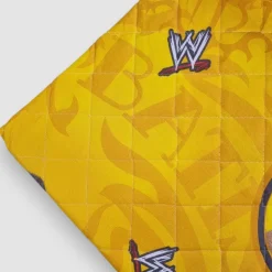 Copriletto primaverile singolo Wrestling 180x270 giallo