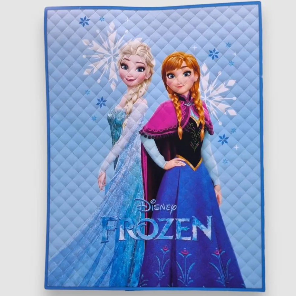Copriletto trapuntato primaverile singolo Disney Frozen