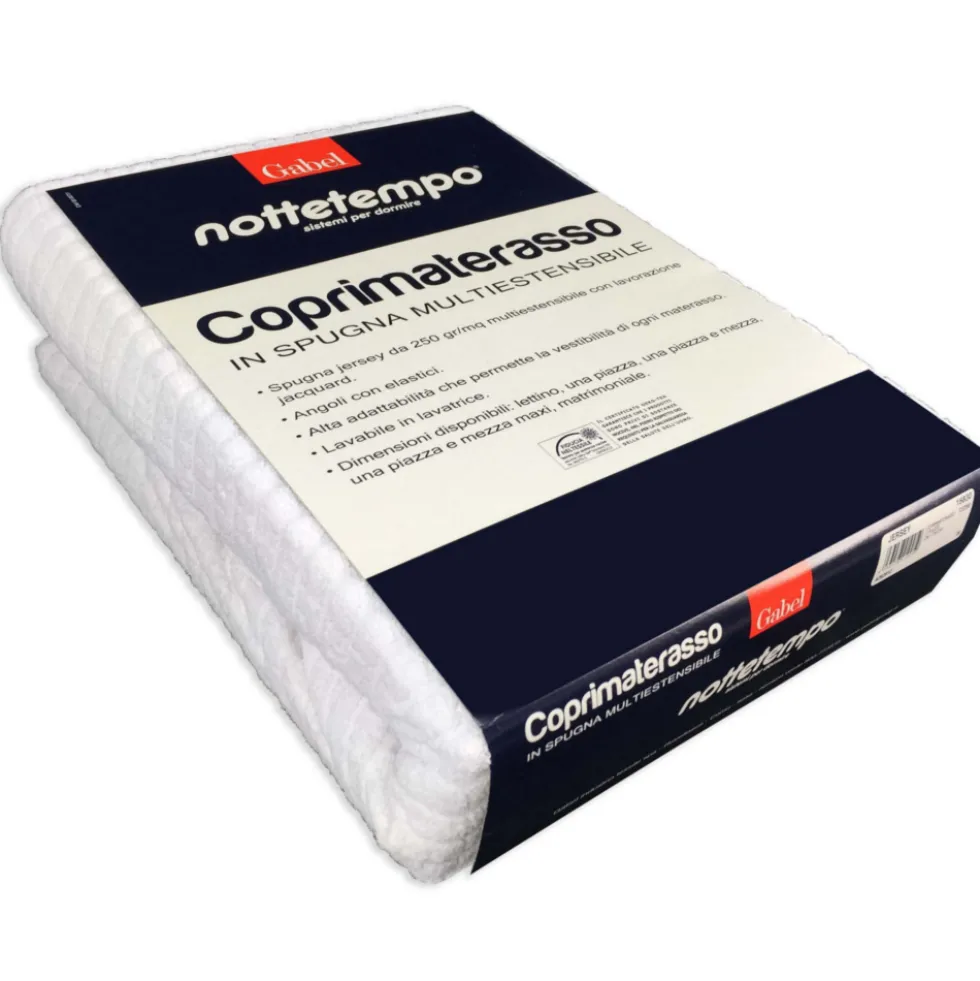 Coprimaterasso in spugna estensibile GABEL Nottetempo H.27 cm