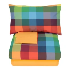 Copripiumino a quadri completo Gabel Wilson multicolore