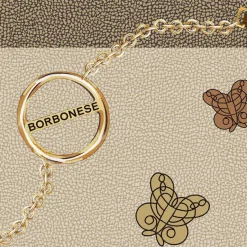 Copripiumino BORBONESE matrimoniale in raso ICONIC corda