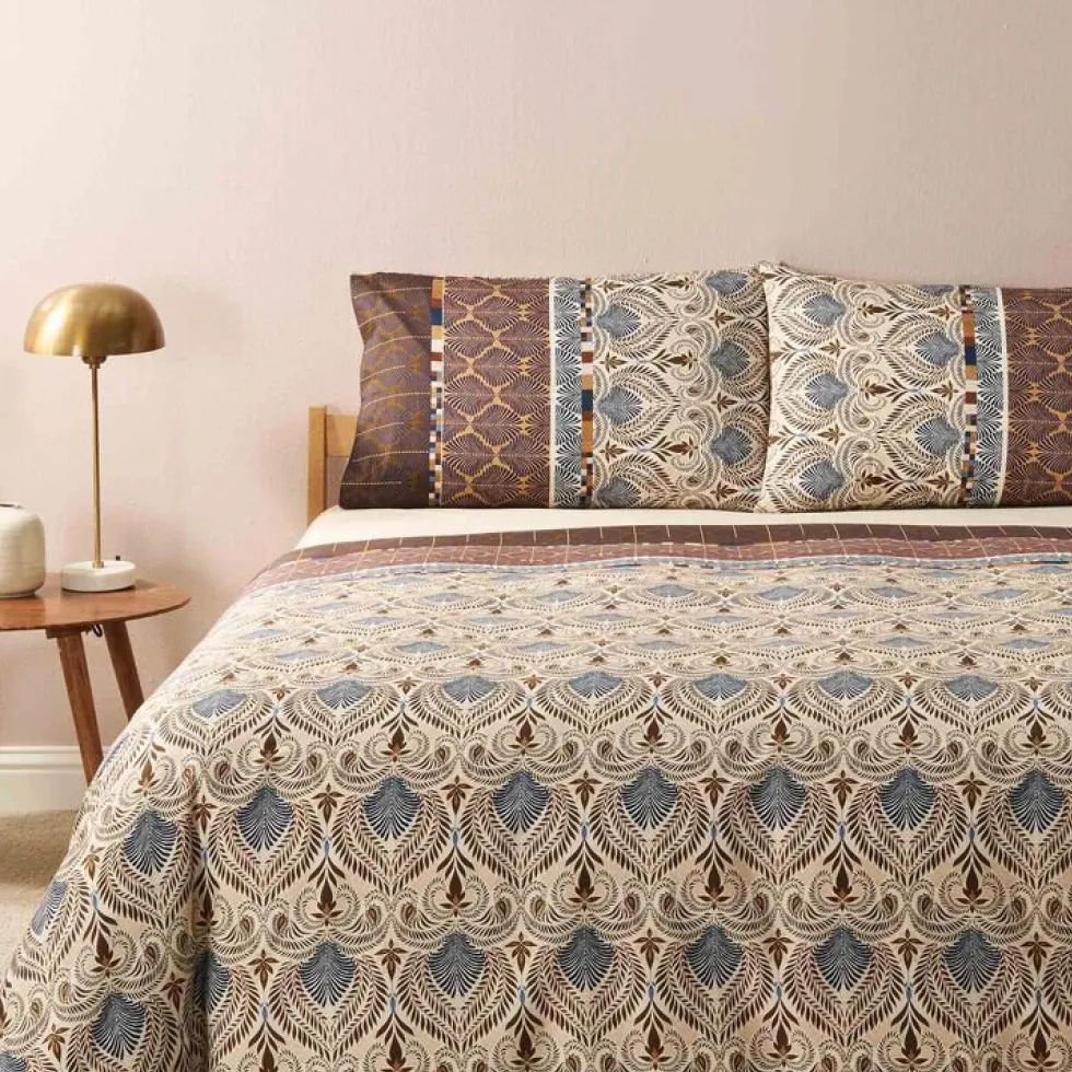 Copripiumino in cotone Granfoulard Bassetti Matrimoniale Nairobi M1