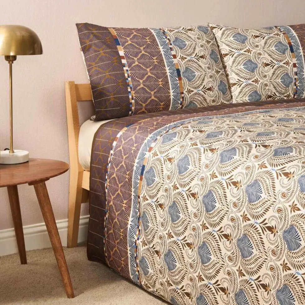 Copripiumino in cotone Granfoulard Bassetti Matrimoniale Nairobi M1