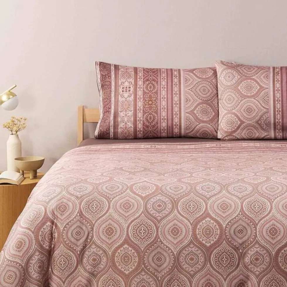 Copripiumino in cotone Granfoulard Bassetti Matrimoniale Hanbury P1