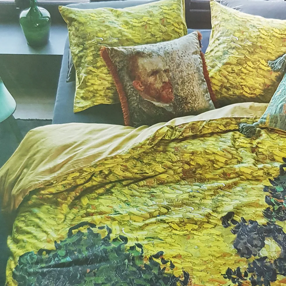 Copripiumino Matrimoniale BEDDING HOUSE Van Gogh PAESAGGIO al TRAMONTO