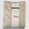 Copripiumino matrimoniale con federe LUXEA NO-STIRO corda jacquard